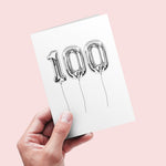 100th birthday card for him