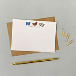 Butterfly correspondence cards
