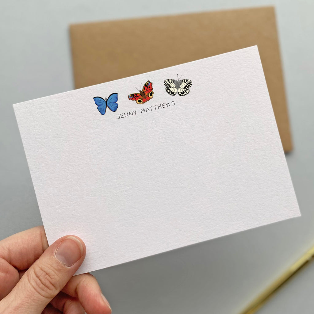 butterfly notecards