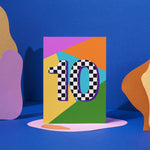 age 10 birthday card