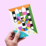 Age 5 birthday card unisex