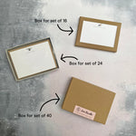 Personalised Football Notelets / Correspondence cards