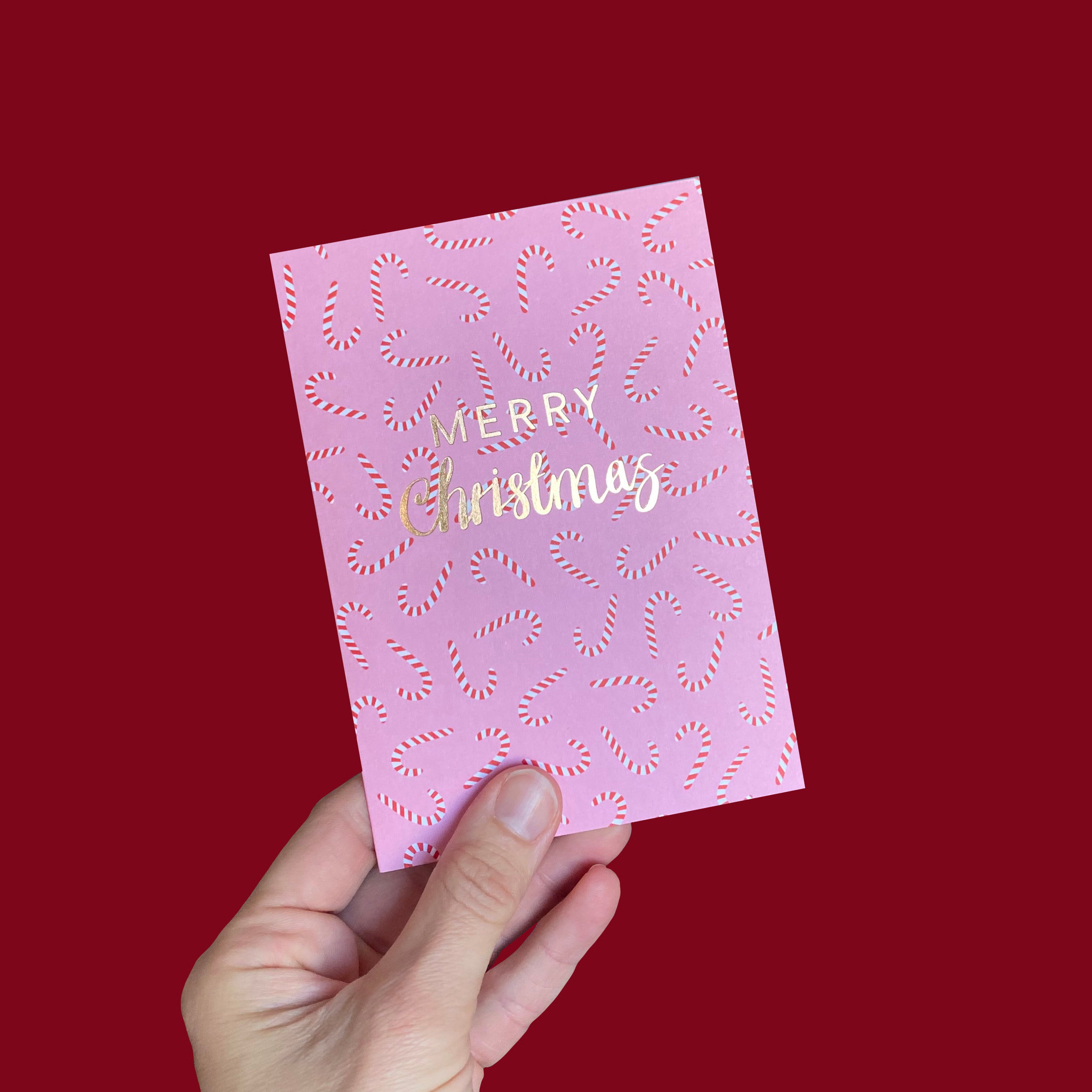 Candy Cane Card