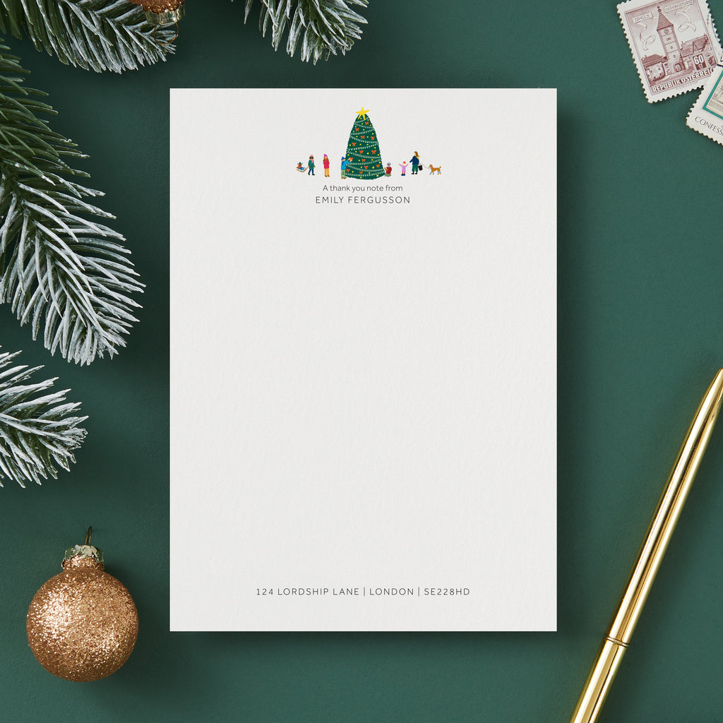 christmas themed letter