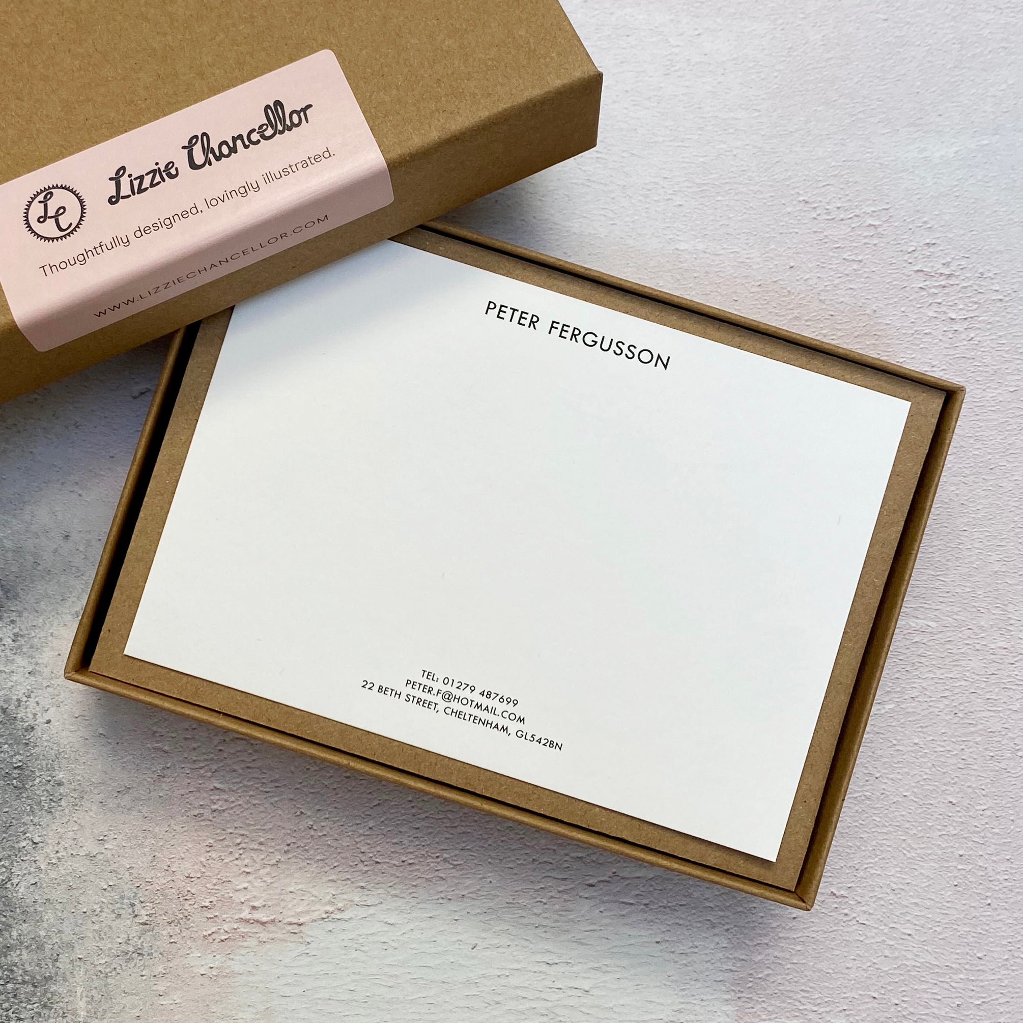 Boxed set of Classic Correspondence Cards