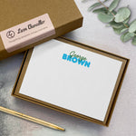 Boys Personalised Correspondence Cards