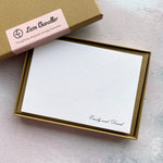 Personalised Couples Correspondence Cards