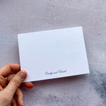 Personalised Couples Correspondence Cards