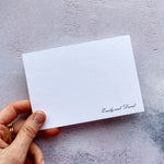 Personalised Couples Correspondence Cards