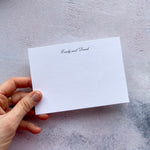 Personalised Couples Correspondence Cards