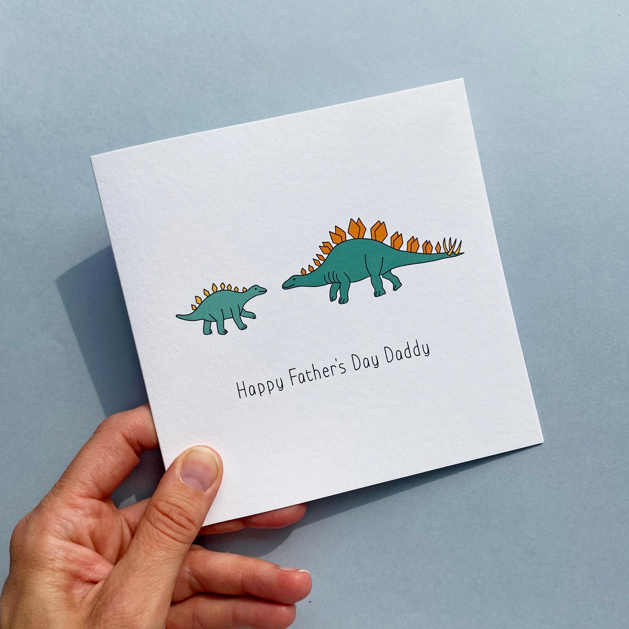 Dinosaur Father's day card