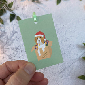 Christmas Dog Gift Tags