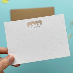 Elephant notecards
