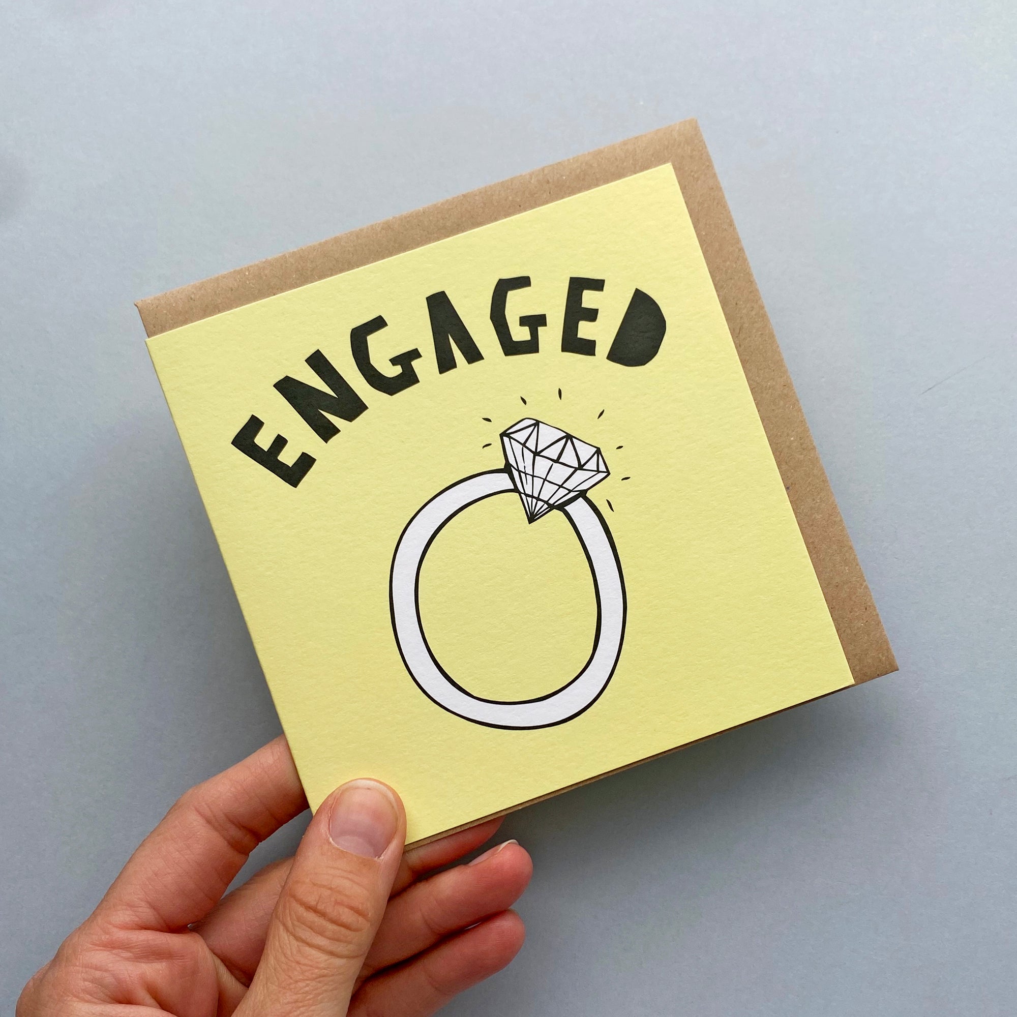 engaged mini card