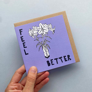 Feel Better mini card