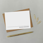 correspondence cards for him