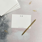Boxed set of Monogram Correspondence Cards