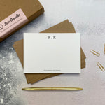 Boxed set of Monogram Correspondence Cards