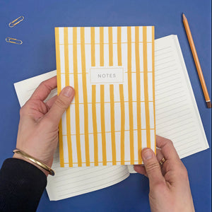 A5 Lined Notebook Duo - Stripes