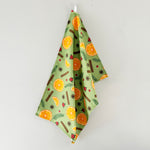 Oranges & Cinnamon Tea Towel
