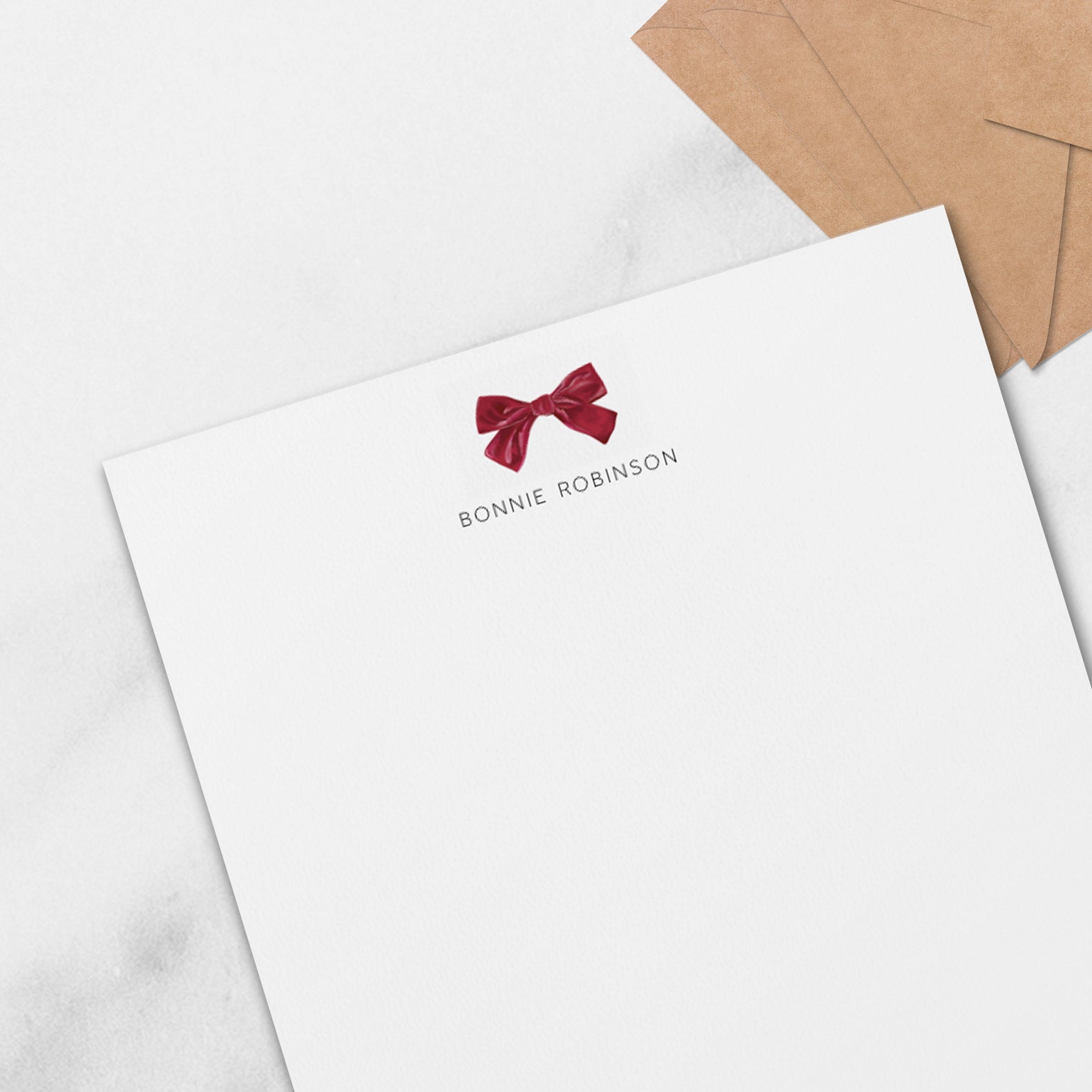 christmas gift, bow stationery