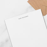 Personalised stationery gift