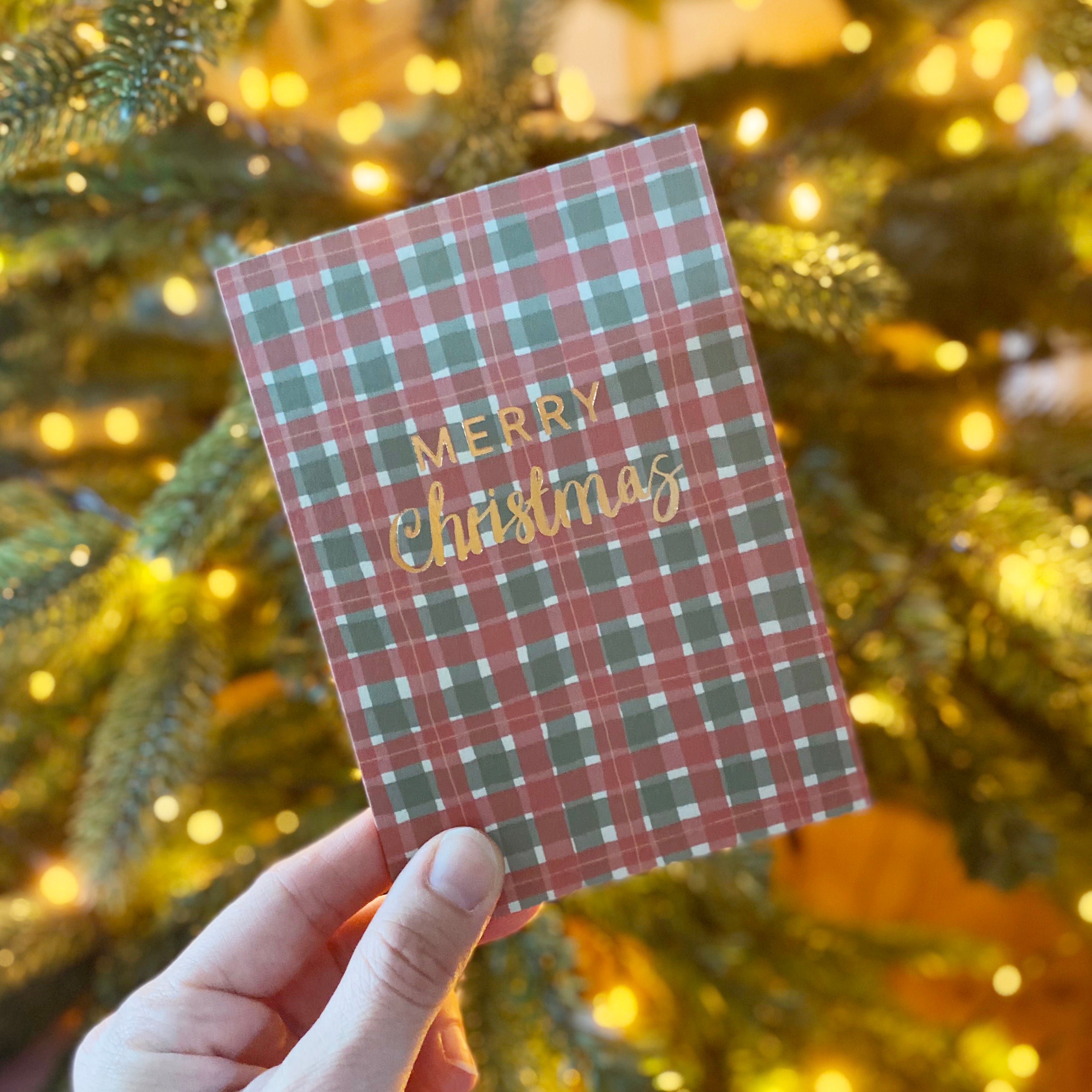 Tartan Christmas Cards