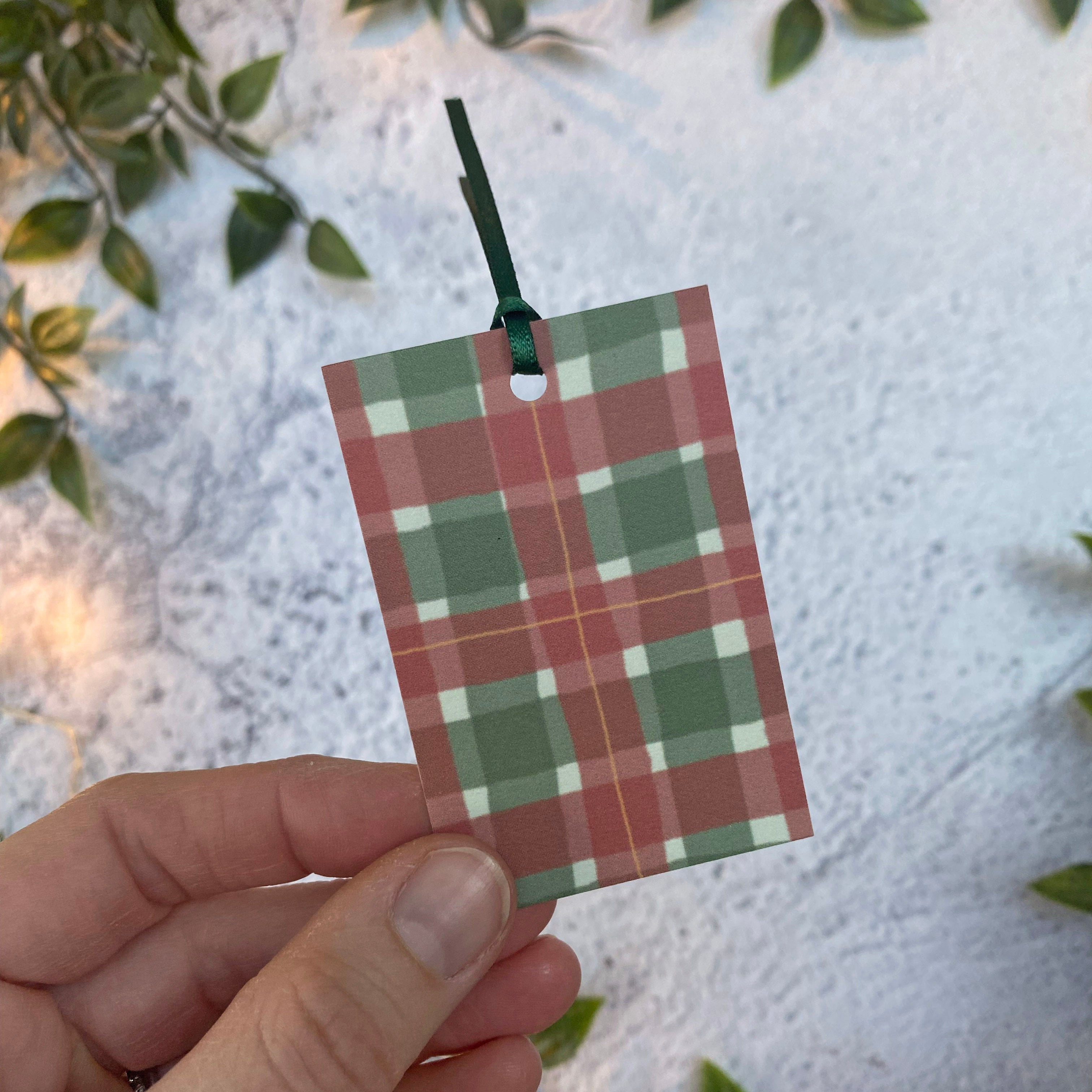 Tartan Gift Tags