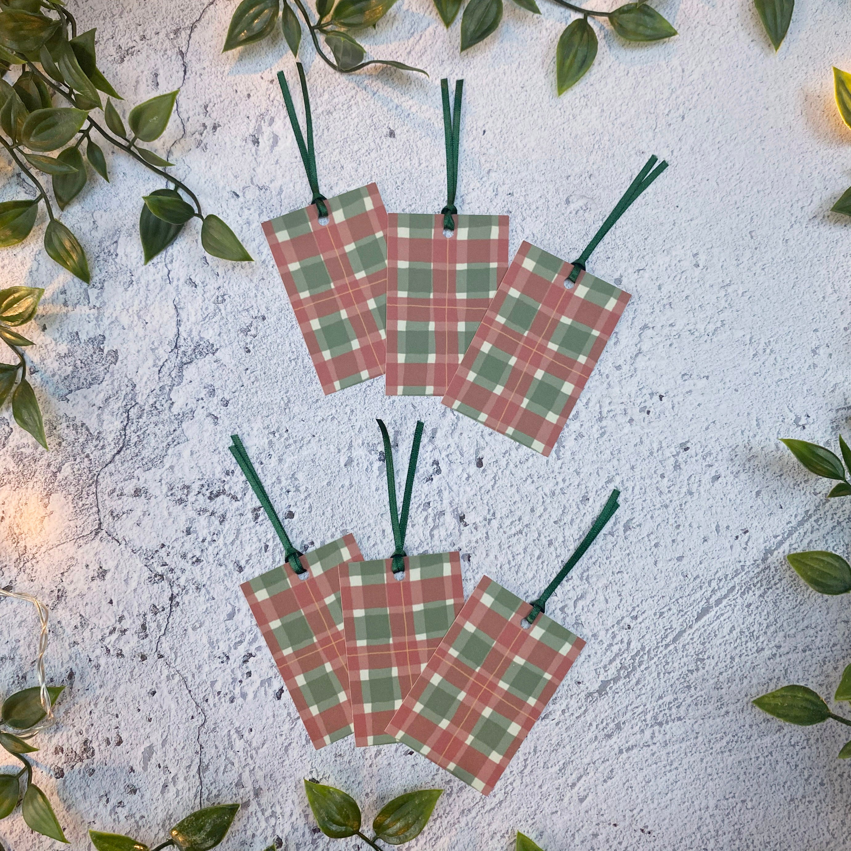 Tartan Gift Tags