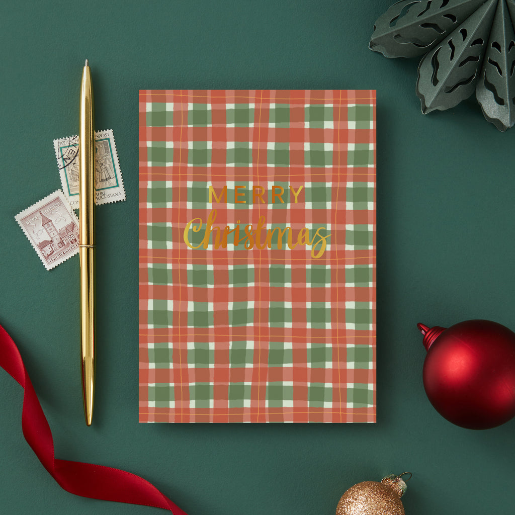 Tartan Christmas Cards