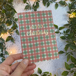 Tartan Christmas Cards