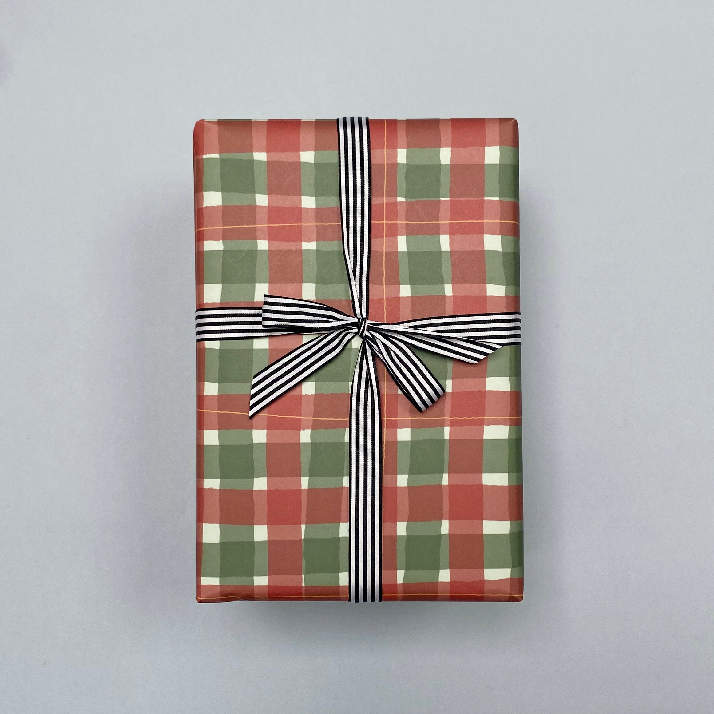 Christmas Tartan Gift wrap