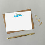 Boys Personalised Correspondence Cards