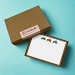 Personalised Tractor Notelets / Correspondence cards