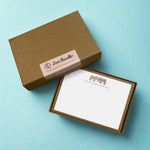 Personalised Elephant Notelets / Correspondence cards