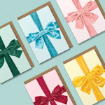 Set of 5 Bow Cards