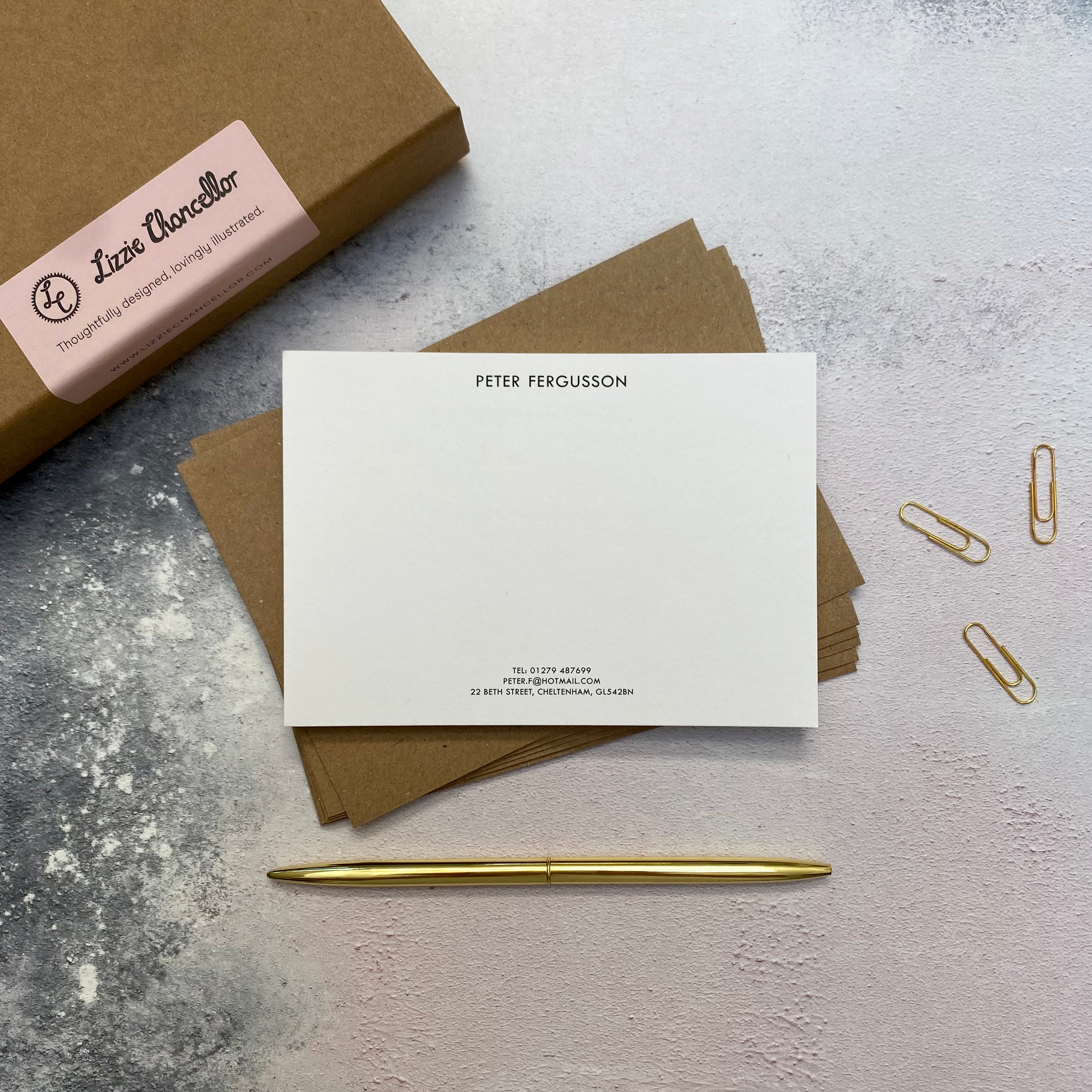 Boxed set of Classic Correspondence Cards