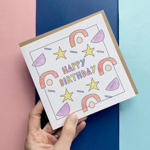 Colour In Birthday Cards