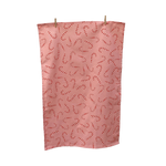Candy Cane Christmas Tea Towel