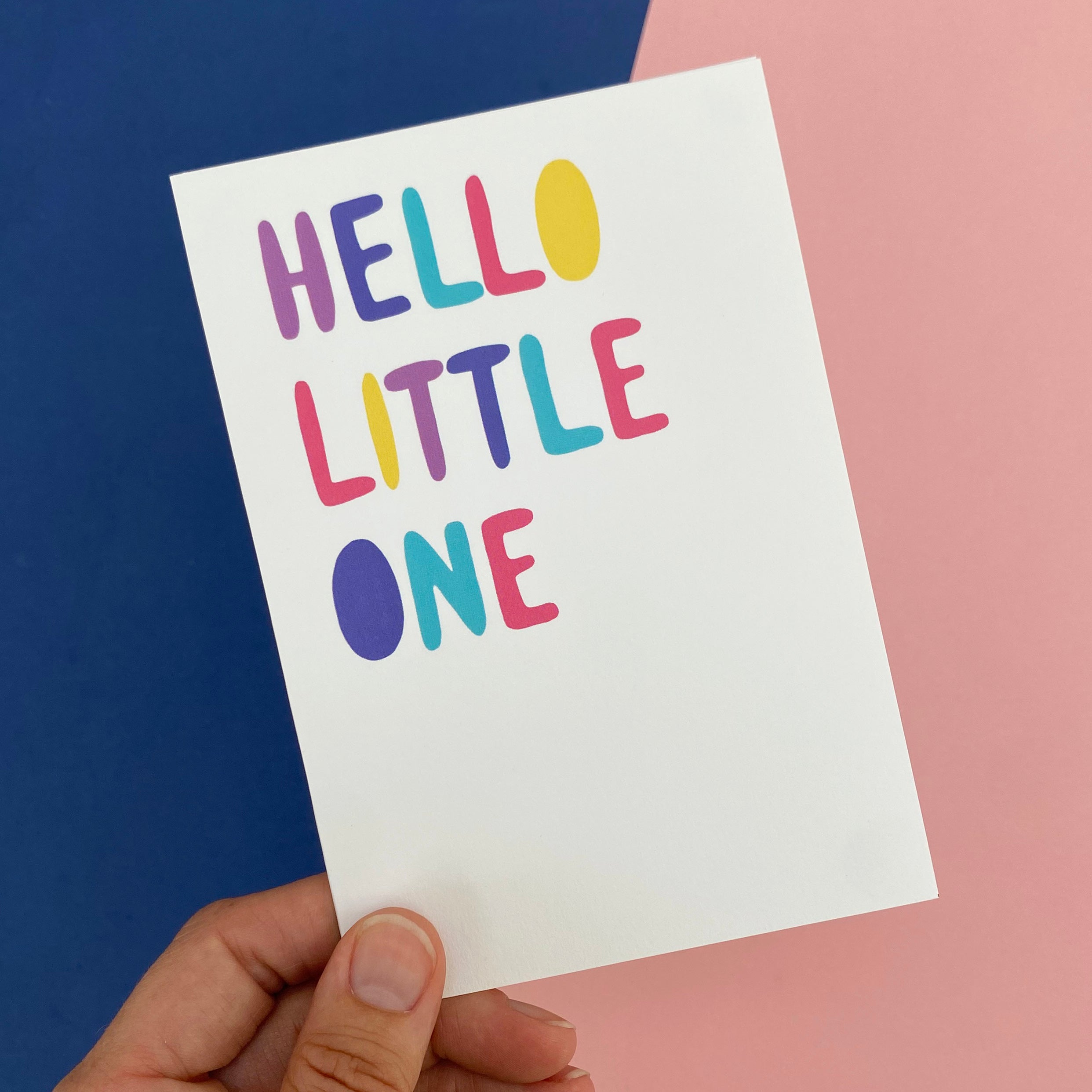 hello little one card