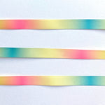 Ombre rainbow ribbon