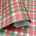Christmas Gingham wrapping paper