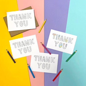 colour in thank you notes