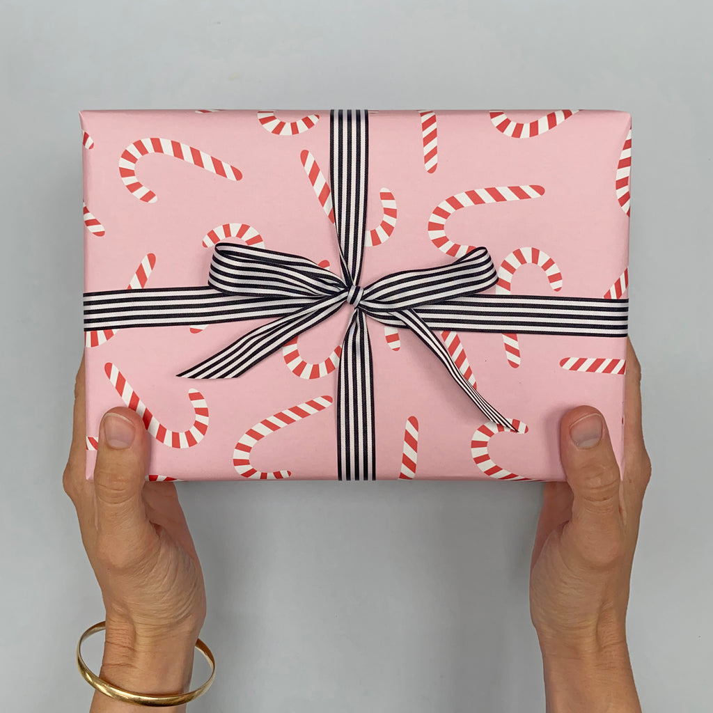 Candy Cane Christmas Wrapping Paper