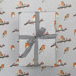 Christmas Robins Wrapping Paper