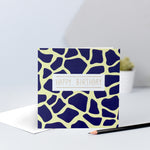 Animal print birthday card bundle