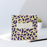 Animal print birthday card bundle