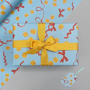 Bells & Ribbons Christmas Wrapping Paper