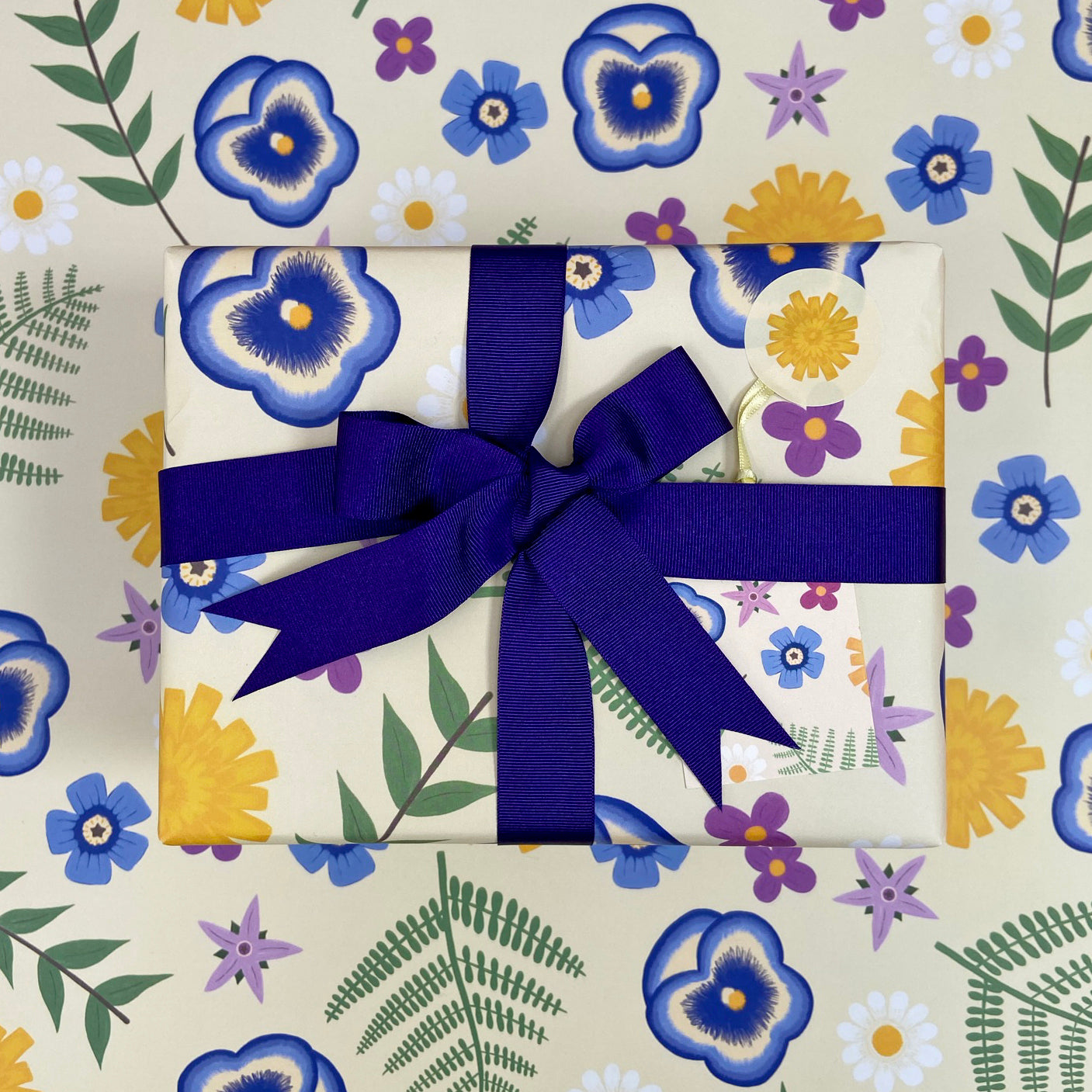 Botanical Gift Wrap - Half Sheet