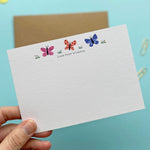 butterfly notecards for kids